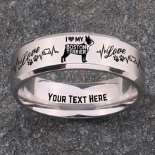 Load image into Gallery viewer, π© Faithful Friend Ring + Free Bracelet! πΎ Choose From 60 Breeds! π Personalize It Free!