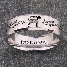 Load image into Gallery viewer, π© Faithful Friend Ring + Free Bracelet! πΎ Choose From 60 Breeds! π Personalize It Free!