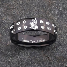 Load image into Gallery viewer, German Shepherd Keepsake Ring 🐾 Today 60% Off + Free Bracelet! 🎁