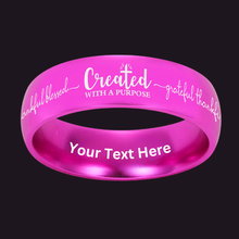 Load image into Gallery viewer, ✨ Created With A Purpose Ring Box Set + BONUS Gift 🎁