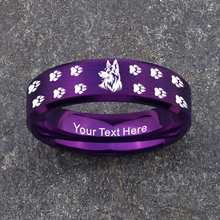 Load image into Gallery viewer, German Shepherd Keepsake Ring 🐾 Today 60% Off + Free Bracelet! 🎁