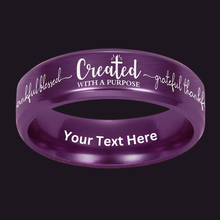 Load image into Gallery viewer, ✨ Created With A Purpose Ring Box Set + BONUS Gift 🎁