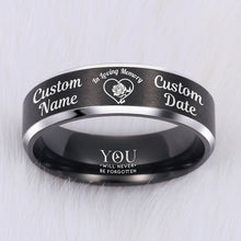 Load image into Gallery viewer, Today 60% Off + Free Bracelet w/Purch! ⏰ Memorial Keepsake Ring ⭐️⭐️⭐️⭐️⭐️ Reviews