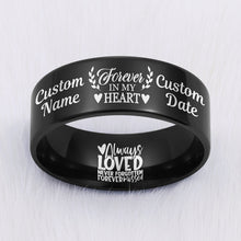 Load image into Gallery viewer, Today 60% Off + Free Bracelet w/Purch! ⏰ Memorial Keepsake Ring ⭐️⭐️⭐️⭐️⭐️ Reviews