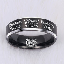 Load image into Gallery viewer, Today 60% Off + Free Bracelet w/Purch! ⏰ Memorial Keepsake Ring ⭐️⭐️⭐️⭐️⭐️ Reviews