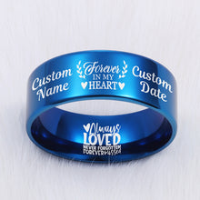 Load image into Gallery viewer, Today 60% Off + Free Bracelet w/Purch! ⏰ Memorial Keepsake Ring ⭐️⭐️⭐️⭐️⭐️ Reviews