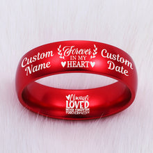 Load image into Gallery viewer, Today 60% Off + Free Bracelet w/Purch! ⏰ Memorial Keepsake Ring ⭐️⭐️⭐️⭐️⭐️ Reviews