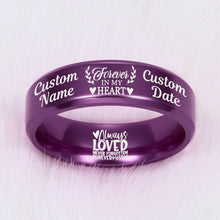 Load image into Gallery viewer, Today 60% Off + Free Bracelet w/Purch! ⏰ Memorial Keepsake Ring ⭐️⭐️⭐️⭐️⭐️ Reviews