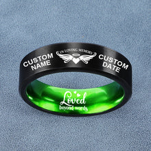 Load image into Gallery viewer, Personalize It For Free! In Loving Memory😍  Memorial Designer Ring ⏰ Today 60% Off! ⭐️⭐️⭐️⭐️⭐️ Reviews