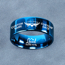 Load image into Gallery viewer, Personalize It For Free! In Loving Memory😍  Memorial Designer Ring ⏰ Today 60% Off! ⭐️⭐️⭐️⭐️⭐️ Reviews