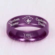 Load image into Gallery viewer, Today 60% Off + Free Bracelet w/Purch! ⏰ Memorial Keepsake Ring ⭐️⭐️⭐️⭐️⭐️ Reviews