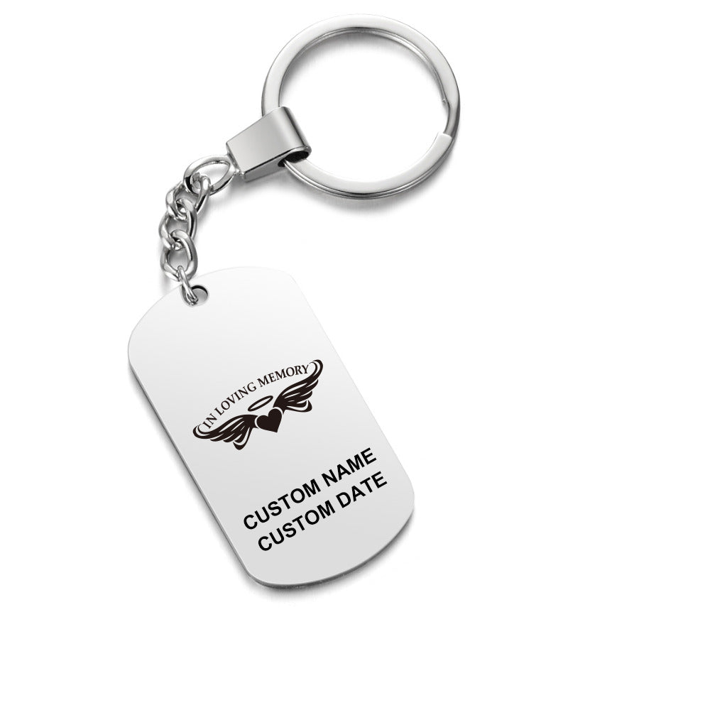 In Loving Memory 😍 Customized Keychain Pure Faith Gifts