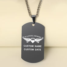 Load image into Gallery viewer, In Loving Memory 😍  Customized Necklace