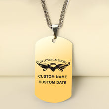 Load image into Gallery viewer, In Loving Memory 😍  Customized Necklace