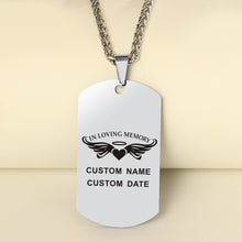 Load image into Gallery viewer, In Loving Memory 😍  Customized Necklace
