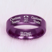 Load image into Gallery viewer, Today 60% Off + Free Bracelet w/Purch! ⏰ Memorial Keepsake Ring ⭐️⭐️⭐️⭐️⭐️ Reviews