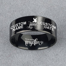 Load image into Gallery viewer, Rest In Peace😍  Memorial Keepsake Ring ⏰ Today 60% Off! ⭐️⭐️⭐️⭐️⭐️ Reviews Personalize It For Free!