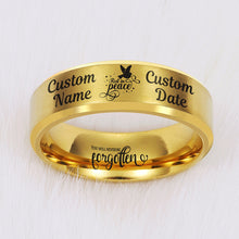 Load image into Gallery viewer, Today 60% Off + Free Bracelet w/Purch! ⏰ Memorial Keepsake Ring ⭐️⭐️⭐️⭐️⭐️ Reviews