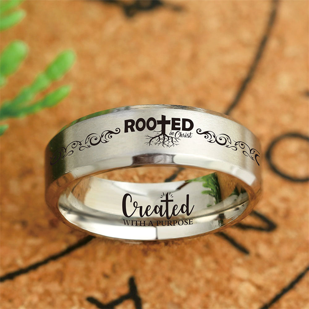 Today Only 70% Off! 😍 Rooted In Christ Keepsake Ring ⭐️⭐️⭐️⭐️⭐️ Reviews