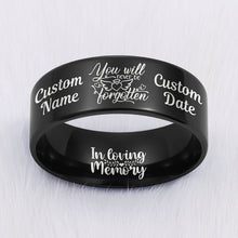 Load image into Gallery viewer, Today 60% Off + Free Bracelet w/Purch! ⏰ Memorial Keepsake Ring ⭐️⭐️⭐️⭐️⭐️ Reviews