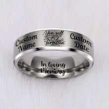 Load image into Gallery viewer, Today 60% Off + Free Bracelet w/Purch! ⏰ Memorial Keepsake Ring ⭐️⭐️⭐️⭐️⭐️ Reviews