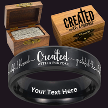 Load image into Gallery viewer, ✨ Created With A Purpose Ring Box Set + BONUS Gift 🎁
