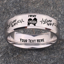 Load image into Gallery viewer, 🐩 Faithful Friend Ring + Free Bracelet! 🐾 Choose From 60 Breeds! 🐕 Personalize It Free!
