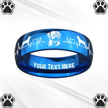 Load image into Gallery viewer, Custom Rottweiler Keepsake Ring 🐾 Made-to-Order + Free Bracelet! 🎁

