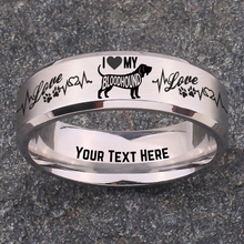 Load image into Gallery viewer, 🐩 Faithful Friend Ring + Free Bracelet! 🐾 Choose From 60 Breeds! 🐕 Personalize It Free!
