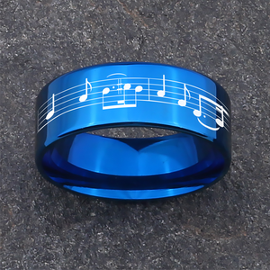 Music Notes Ring 🎼 Today 60% Off  ⏰ Personalize It Free