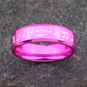 Music Notes Ring 🎼 Today 60% Off  ⏰ Personalize It Free