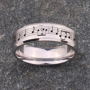 Music Notes Ring 🎼 Today 60% Off  ⏰ Personalize It Free