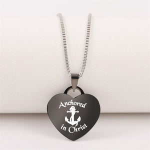 Today Only 60% Off! 😍 Anchored in Christ Necklace