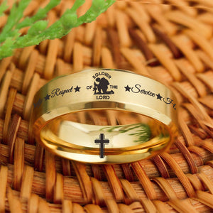 Today Only 70% Off 😍 Soldier of the Lord Keepsake Ring ⭐️⭐️⭐️⭐️⭐️ Reviews