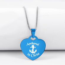 Load image into Gallery viewer, Today Only 60% Off! 😍 Anchored in Christ Necklace
