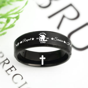 Today Only 70% Off 😍 Soldier of the Lord Keepsake Ring ⭐️⭐️⭐️⭐️⭐️ Reviews