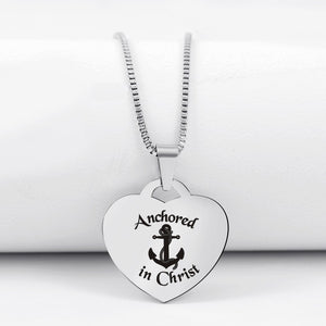 Today Only 60% Off! 😍 Anchored in Christ Necklace