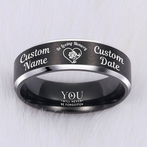 Today 60% Off + Free Bracelet w/Purch! ⏰ Memorial Keepsake Ring ⭐️⭐️⭐️⭐️⭐️ Reviews