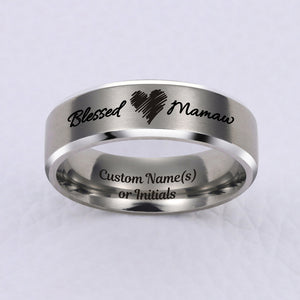 Customize It Free! Blessed Keepsake 😍 Designer Ring ⭐️⭐️⭐️⭐️⭐️ Reviews