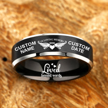 Load image into Gallery viewer, Personalize It For Free! In Loving Memory😍  Memorial Designer Ring ⏰ Today 60% Off! ⭐️⭐️⭐️⭐️⭐️ Reviews
