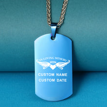 Load image into Gallery viewer, In Loving Memory 😍  Customized Necklace
