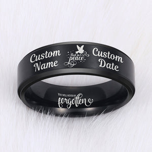 Today 60% Off + Free Bracelet w/Purch! ⏰ Memorial Keepsake Ring ⭐️⭐️⭐️⭐️⭐️ Reviews