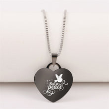 Load image into Gallery viewer, Rest in Peace 😍  Customized Heart Necklace
