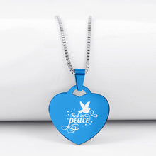 Load image into Gallery viewer, Rest in Peace 😍  Customized Heart Necklace
